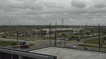 Weather camera view of Iowa Colony Police Department.