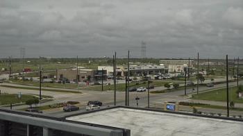 Weather camera view of Iowa Colony Police Department.
