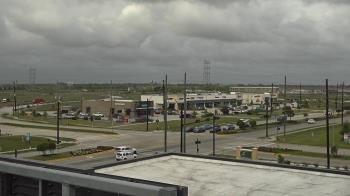 Weather camera view of Iowa Colony Police Department.