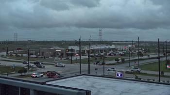 Weather camera view of Iowa Colony Police Department.
