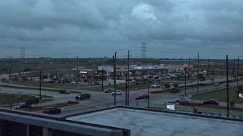 Weather camera view of Iowa Colony Police Department.