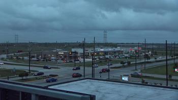 Weather camera view of Iowa Colony Police Department.