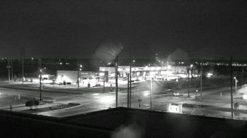 Weather camera view of Iowa Colony Police Department.