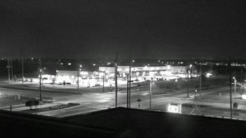 Weather camera view of Iowa Colony Police Department.