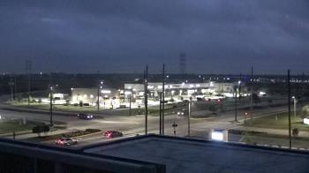 Weather camera view of Iowa Colony Police Department.