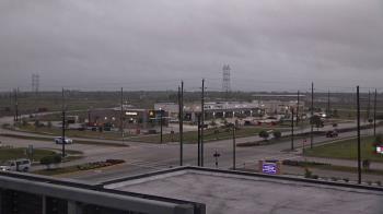 Weather camera view of Iowa Colony Police Department.