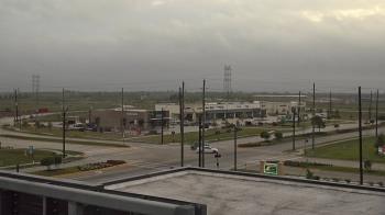 Weather camera view of Iowa Colony Police Department.