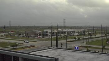 Weather camera view of Iowa Colony Police Department.