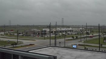 Weather camera view of Iowa Colony Police Department.