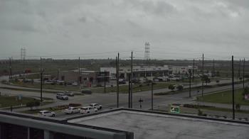 Weather camera view of Iowa Colony Police Department.