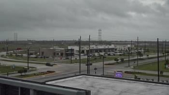 Weather camera view of Iowa Colony Police Department.