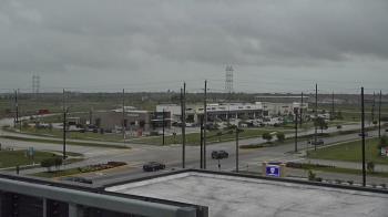 Weather camera view of Iowa Colony Police Department.