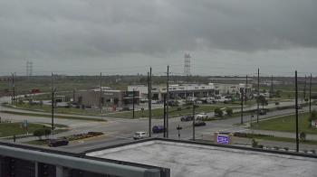 Weather camera view of Iowa Colony Police Department.