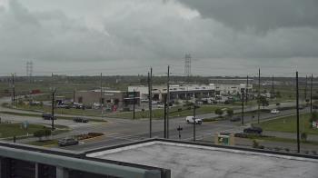 Weather camera view of Iowa Colony Police Department.