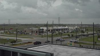Weather camera view of Iowa Colony Police Department.