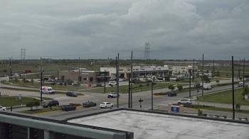 Weather camera view of Iowa Colony Police Department.