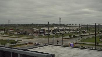 Weather camera view of Iowa Colony Police Department.