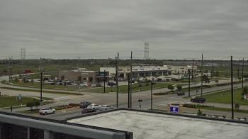 Weather camera view of Iowa Colony Police Department.