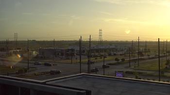 Weather camera view of Iowa Colony Police Department.