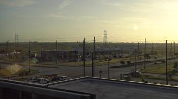 Weather camera view of Iowa Colony Police Department.