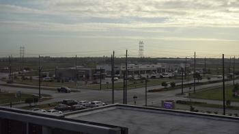 Weather camera view of Iowa Colony Police Department.