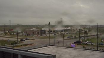 Weather camera view of Iowa Colony Police Department.
