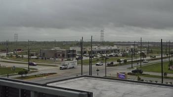 Weather camera view of Iowa Colony Police Department.