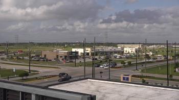 Weather camera view of Iowa Colony Police Department.