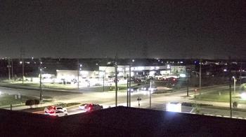 Weather camera view of Iowa Colony Police Department.