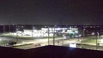 Weather camera view of Iowa Colony Police Department.