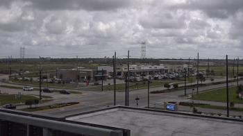 Weather camera view of Iowa Colony Police Department.