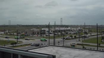 Weather camera view of Iowa Colony Police Department.