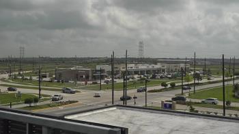 Weather camera view of Iowa Colony Police Department.