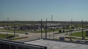 Weather camera view of Iowa Colony Police Department.