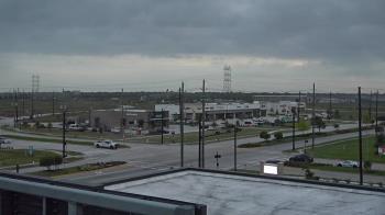 Weather camera view of Iowa Colony Police Department.