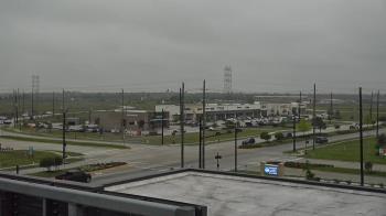 Weather camera view of Iowa Colony Police Department.
