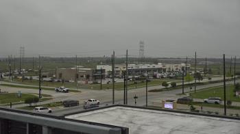 Weather camera view of Iowa Colony Police Department.