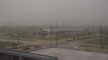 Weather camera view of Iowa Colony Police Department.
