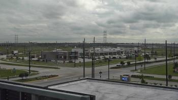 Weather camera view of Iowa Colony Police Department.