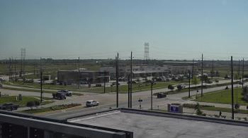 Weather camera view of Iowa Colony Police Department.