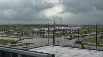 Weather camera view of Iowa Colony Police Department.