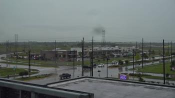 Weather camera view of Iowa Colony Police Department.