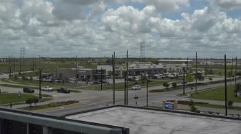 Weather camera view of Iowa Colony Police Department.