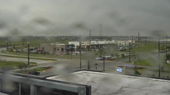 Weather camera view of Iowa Colony Police Department.