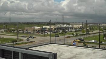 Weather camera view of Iowa Colony Police Department.
