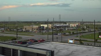 Weather camera view of Iowa Colony Police Department.