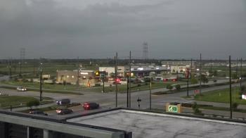 Weather camera view of Iowa Colony Police Department.