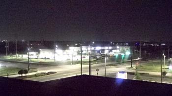 Weather camera view of Iowa Colony Police Department.