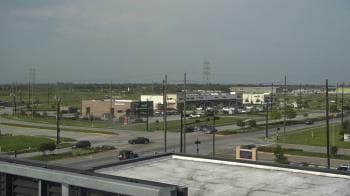 Weather camera view of Iowa Colony Police Department.