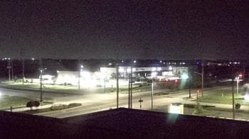 Weather camera view of Iowa Colony Police Department.